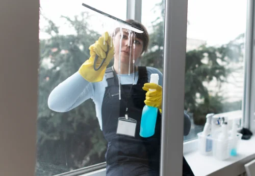 Nettoyage de vitres intérieures et extérieures au Fau